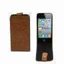 Cover IPhone4/4s in Pelle Miele TL141212