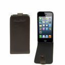 Кожаный чехол для IPhone 5 Темно-коричневый TL141213