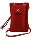 TL Bag Bolsillo Porta móvil en piel suave Rojo TL141423
