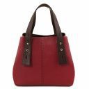 TL Bag Leather Shopping bag Red TL141730