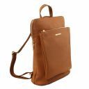 TL Bag Soft Leather Backpack for Women Коньяк TL141682
