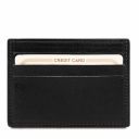 Exclusive Leather Credit/business Card Black TL141011