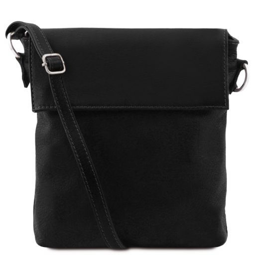 Morgan Leather Shoulder bag Black TL141511