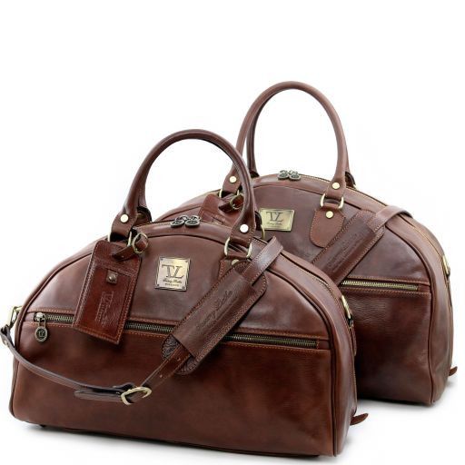Magellan Leather Travel set Old Brown TL141258