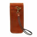 Exclusif étui Pour Lunettes/Smartphone/porte Montres en Cuir Miel TL141282