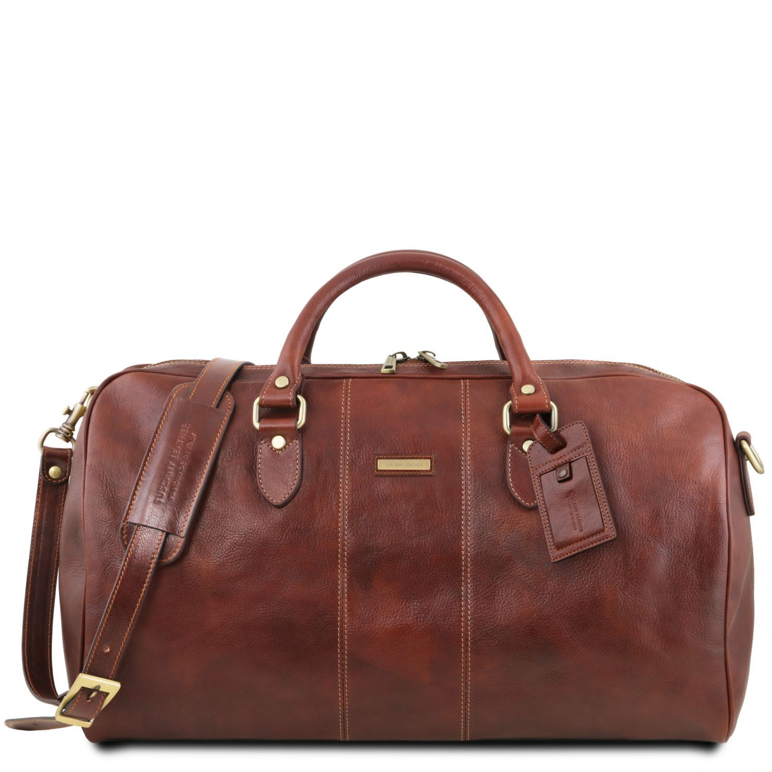 Top Grain Men's Leather Duffle Bag – Red Scarf Gift Co