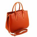 Camelia Leather Handbag Brandy TL141728
