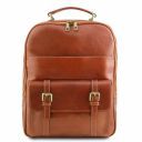 Nagoya Leather Laptop Backpack Honey TL141857