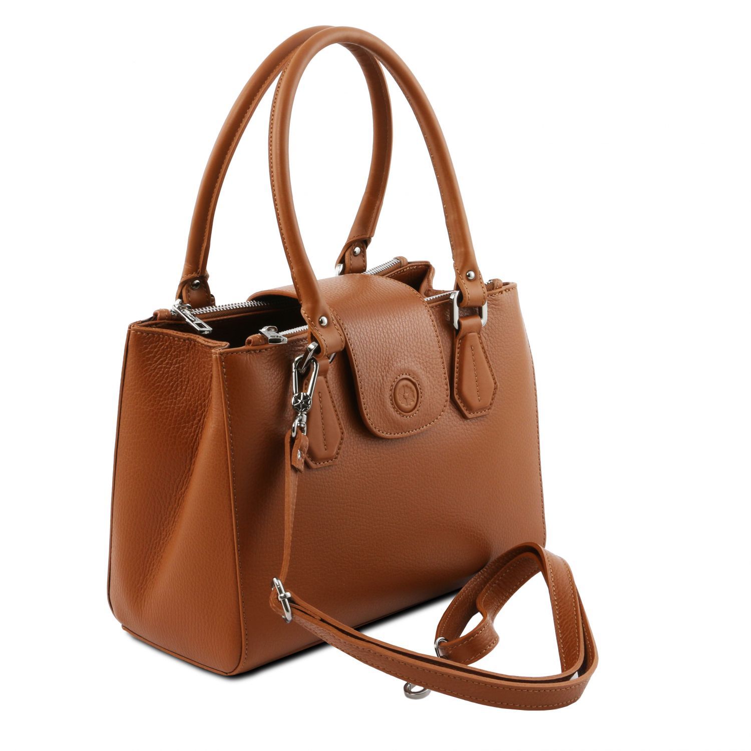 pepe30 cognac leather