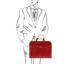 Sorrento Кожаный портфель для документов Красный TL141022