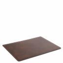 Leather Desk Pad Dark Brown TL141892