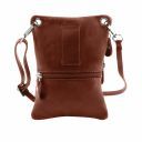 TL Bag Soft Leather Mini Cross bag Brown TL141368