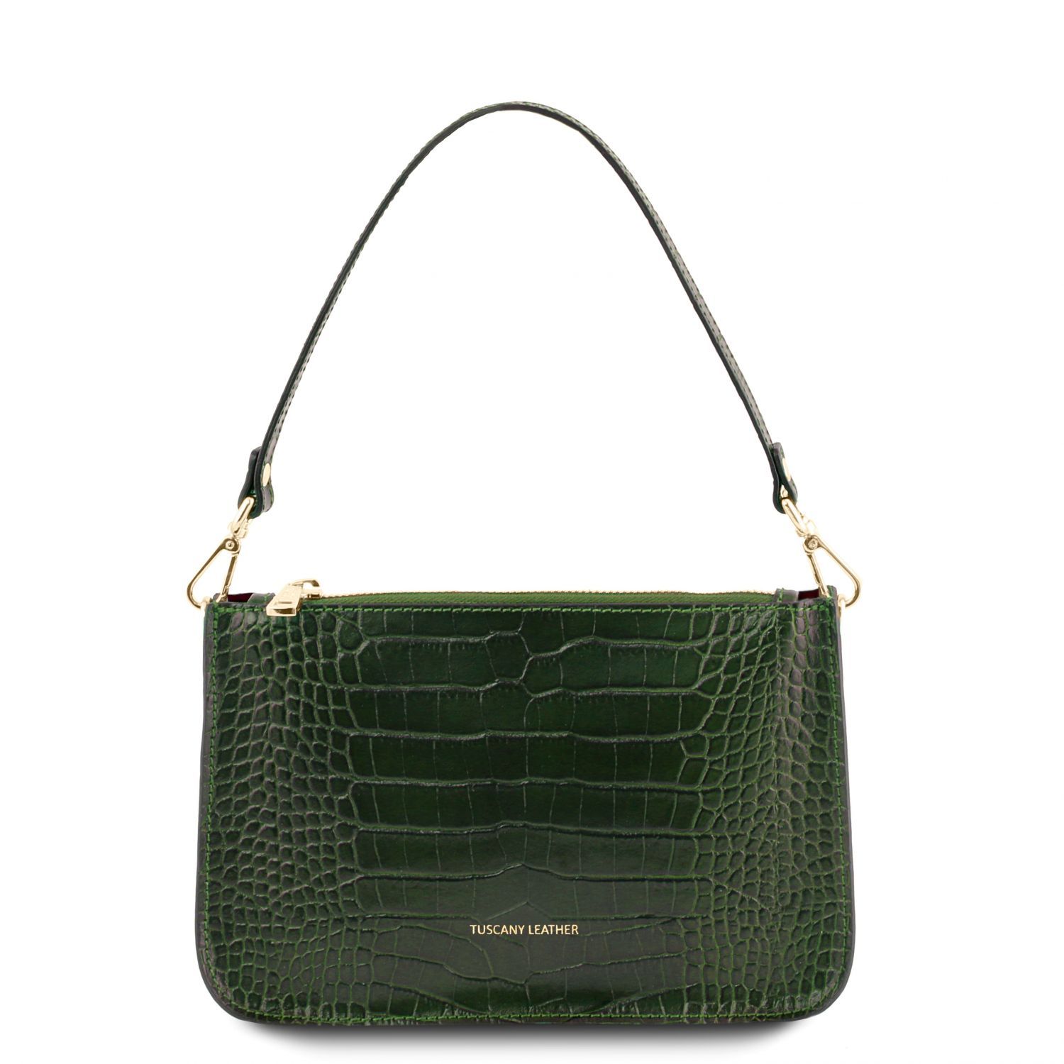 forest green clutch