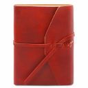 Leather Travel Diary Red TL141925