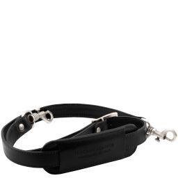 TL Voyager Adjustable Leather Shoulder Strap Black TL141929