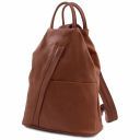 Shanghai Soft Leather Backpack Cinnamon TL140963