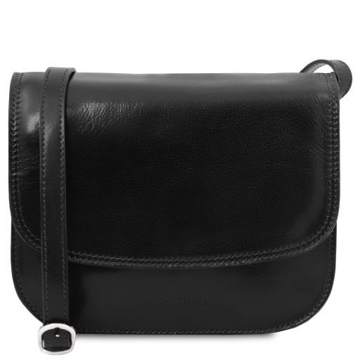 Greta Lady Leather bag Black TL141958