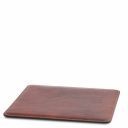 Office Set Leather Desk pad and Mouse pad Brown TL141980