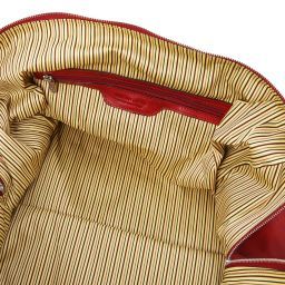 Oslo Дорожная кожаная сумка-даффл - Cумка Weekender Красный TL141913