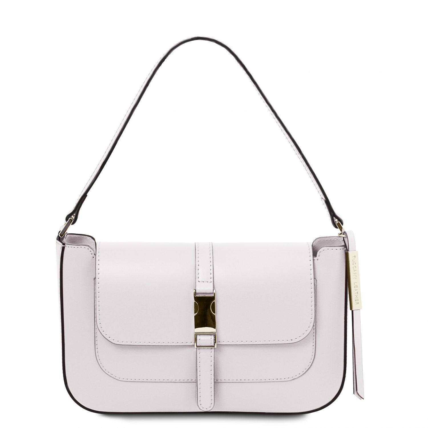 white clutch handbag