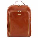 Bangkok Leather Laptop Backpack Honey TL141793