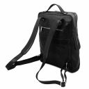 Bangkok Zaino Porta Computer in Pelle - Misura Grande Nero TL141987