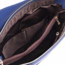 Patty Saffiano Leather Convertible bag Dark Blue TL141455