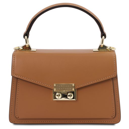 TL Bag Leather mini bag Cognac TL141994