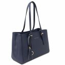 TL Bag Leather Shoulder bag Dark Blue TL142037