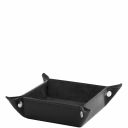 Exclusive Leather Valet Tray Small Size Black TL141272