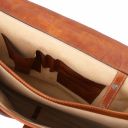 Ancona Leather Messenger bag Natural TL142073