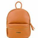 TL Bag Soft Leather Backpack for Women Cognac TL141532