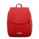 TL Bag Soft Leather Backpack Lipstick Red TL141905