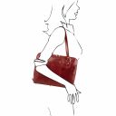 Ravenna Exclusif sac Business Pour Femme Rouge TL141795
