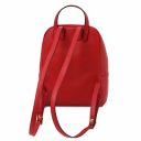TL Bag Petite sac à dos en Cuir Souple Pour Femme Rouge Lipstick TL142052