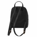 TL Bag Petite sac à dos en Cuir Souple Pour Femme Noir TL142052