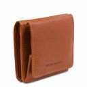 Exclusive Leather Wallet With Coin Pocket Honey TL142059