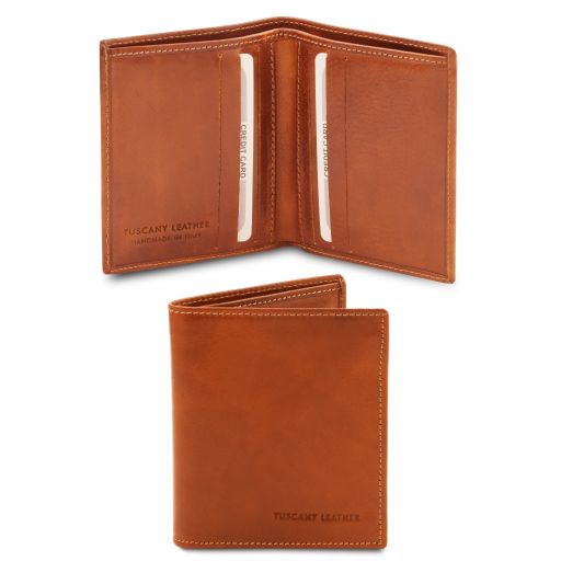 Exclusive 2 Fold Leather Wallet for men Honey TL142064