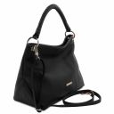 TL Bag Soft Leather Handbag Black TL142087