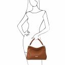 TL Bag Soft Leather Handbag Коньяк TL142087
