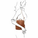TL Bag Soft Leather Backpack Cognac TL142138