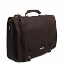 Ancona Кожаная сумка-мессенджер Темно-коричневый TL142073