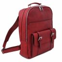 Nagoya Кожаный рюкзак для ноутбука с отделением впереди Красный TL142137