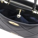 TL Bag Soft Quilted Leather Handbag Черный TL142132