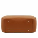 Procida Leather Handbag and 3 Fold Leather Wallet With Coin Pocket Cognac TL142151