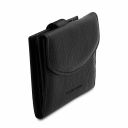 Procida Leather Handbag and 3 Fold Leather Wallet With Coin Pocket Черный TL142151