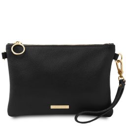 TL Bag Sac à Main en Cuir Souple Noir TL142029