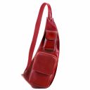 Leather Crossover bag Красный TL141352
