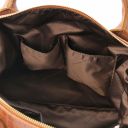 TL Bag Croc Print Soft Leather Maxi Duffle bag Cinnamon TL142121