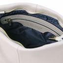 TL Bag Soft Leather Shoulder bag Light grey TL141720